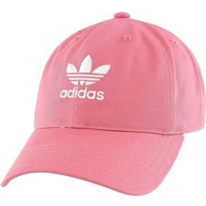 adidas Originals Women’s Relaxed Fit Strapback Hat - Hazy Rose Pink